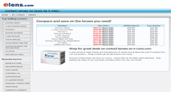 Desktop Screenshot of e-lens.com